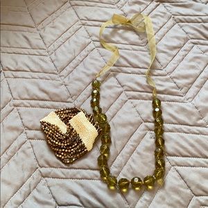 Vintage necklace and bracelet
